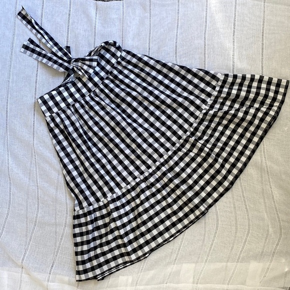 J. Crew Factory midi gingham skirt with fabulous bow. - Picture 4 of 10